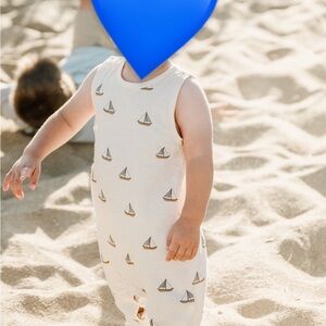 Rylee + Cru Sailboat Baby Romper